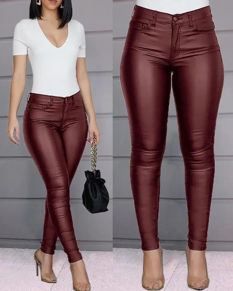 Pure Color Casual Sexy Feet Pants Women Trousers Cjdropshipping