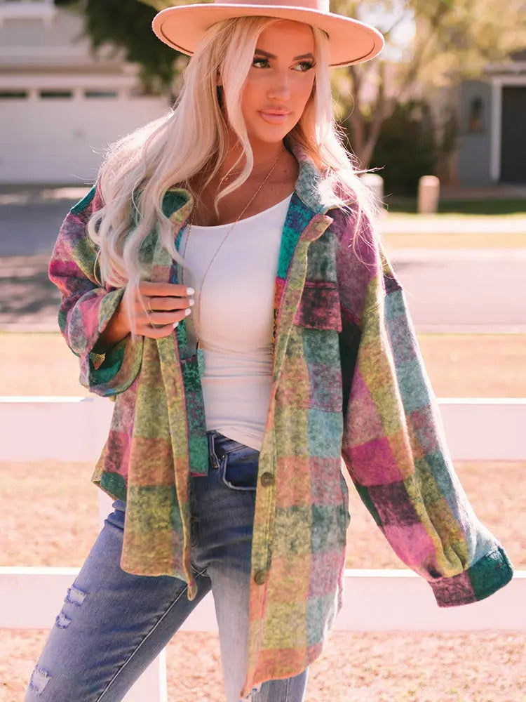 Loose Multi-color Long-sleeved Coat For Women Cjdropshipping