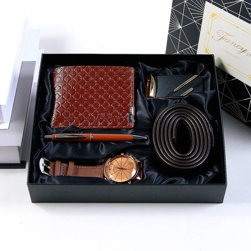 Men's Gift Suit Business Watch Belt Cjdropshipping