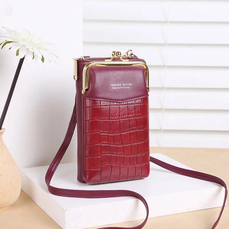 New Women's Embossed Pattern Large Capacity Diagonal Bag Cjdropshipping
