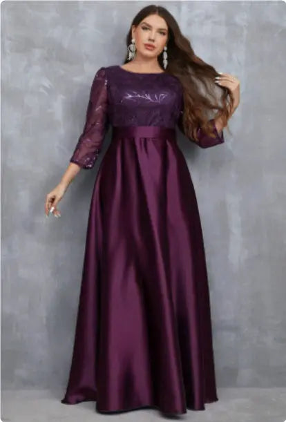 New Plus Size Temperament Party Dress Cjdropshipping