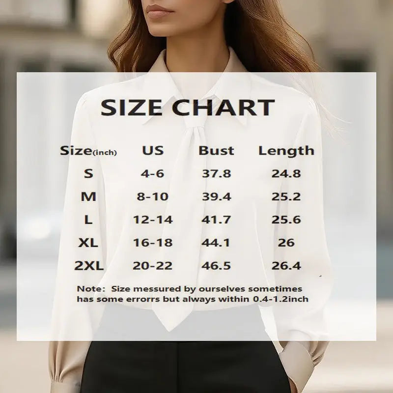 Women's Solid Color Long Sleeve Classic Shirt - Machine Washable Versatile Top For Casual & Office Wear JNi3 shop