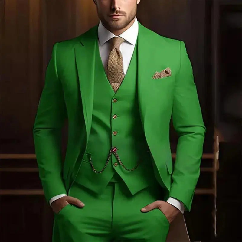 Men's High-grade Gentleman Temperament Slim Suit Cjdropshipping