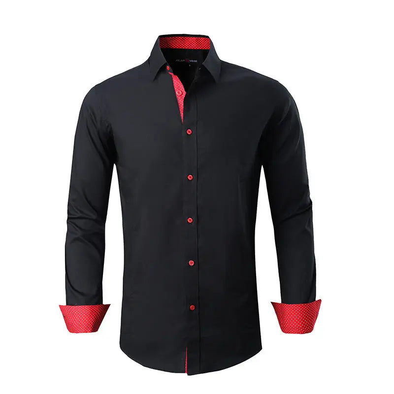 Men's Cotton Stretch Shirt Spring And Autumn Styles Cjdropshipping