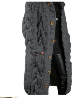 Women's Cardigan Plus Size Sweater Coat JNi3 shop