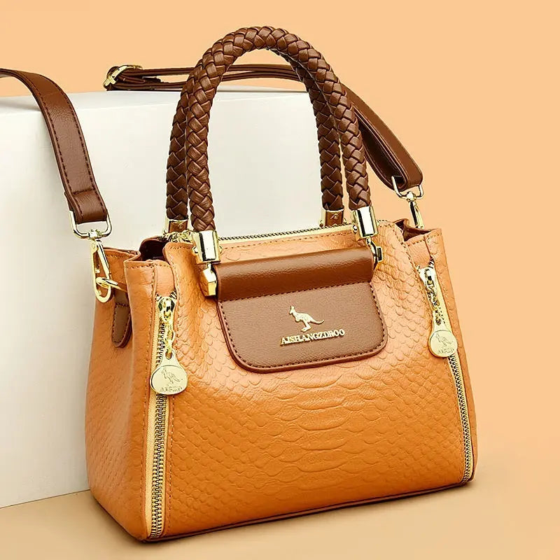 New Large Capacity Handbag Middle-aged Mother Bag Cjdropshipping