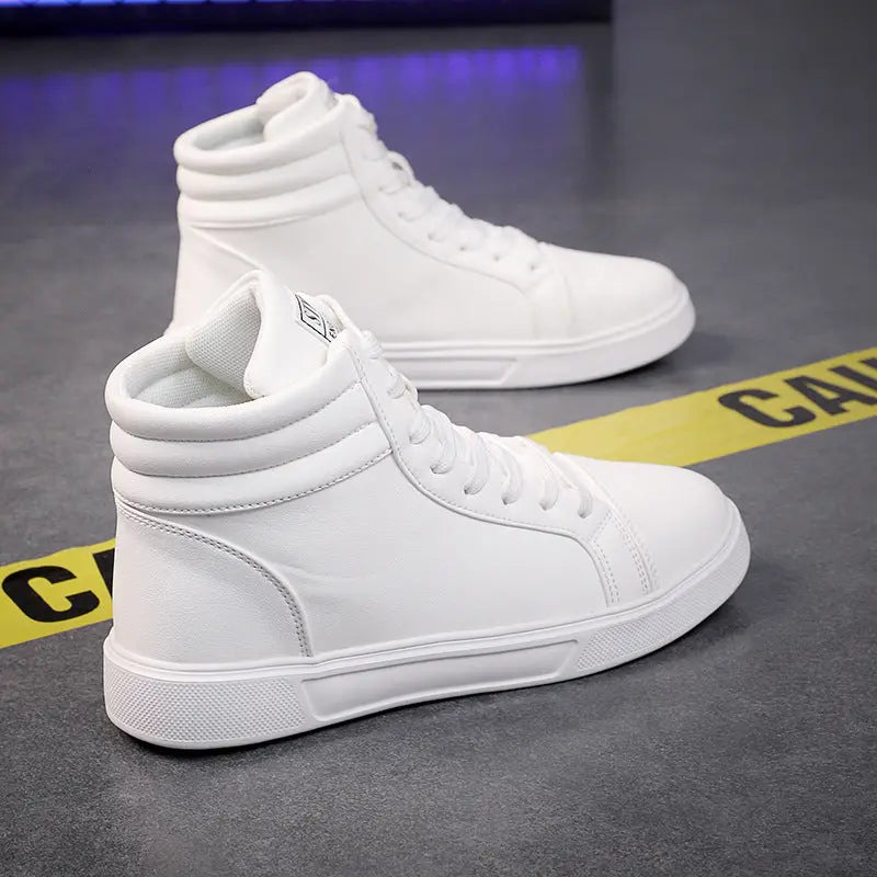 Plus Size Men's Leather Boots Fashion Casual Ankle Boots - JNi3 shop