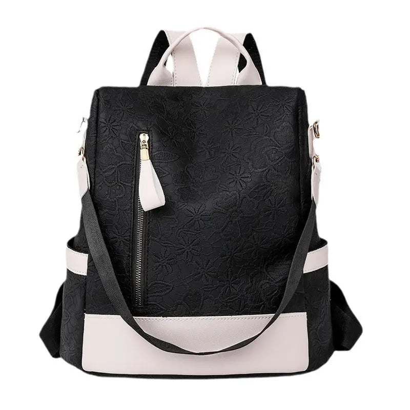 Women's Casual Backpack With Soft Texture Dropshipman