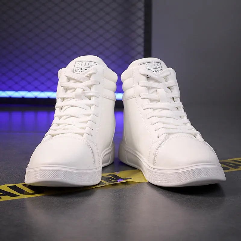 Plus Size Men's Leather Boots Fashion Casual Ankle Boots - JNi3 shop