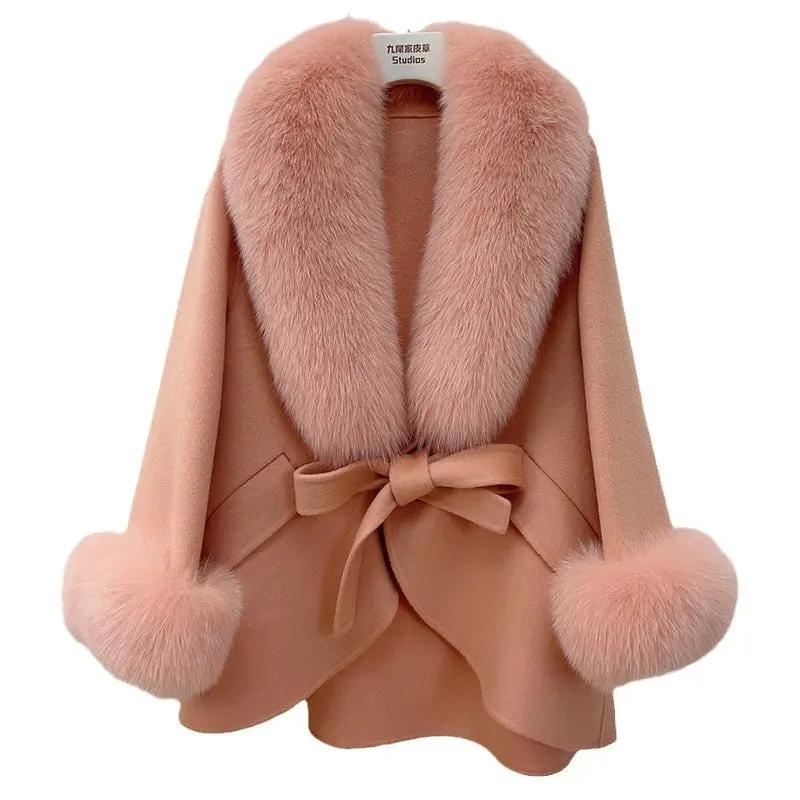 Real Wool Woolen Autumn And Winter Cape Top Cjdropshipping