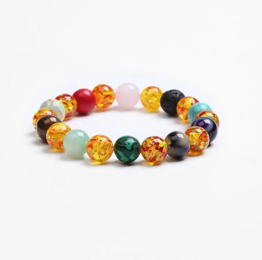 New creative garnet grape stone bracelet woven bracelet jewelry natural stone bracelet JNi3 shop