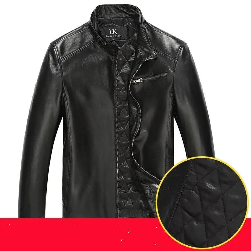 Men's leather leather jacket Cjdropshipping