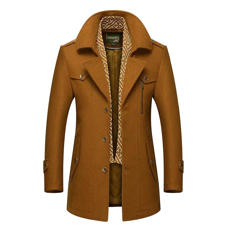 Padded cotton coat and wool coat null