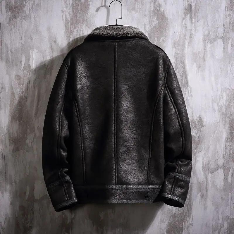 Men's Fashionable Lamb Fur Coat null