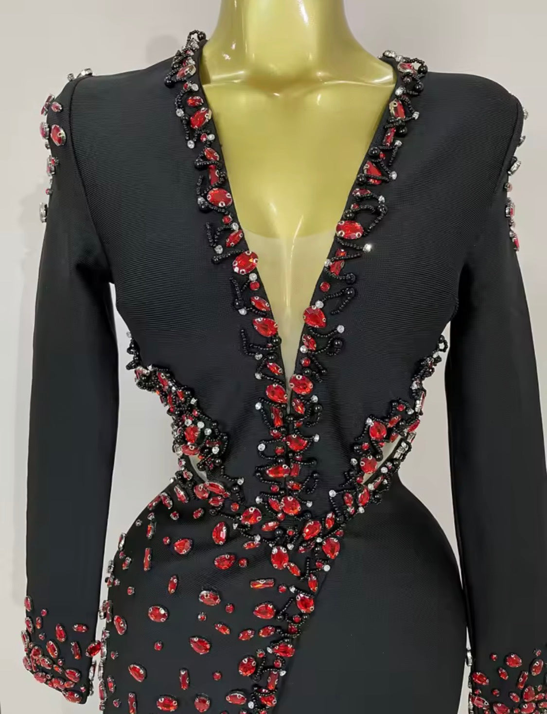 Luxury Crystal Rhinestone Blazer Mini Dress, Beaded Fringe Formal Party Gown, Sculptural Lapel Evening Cocktail Dress, Birthday Outfit Women