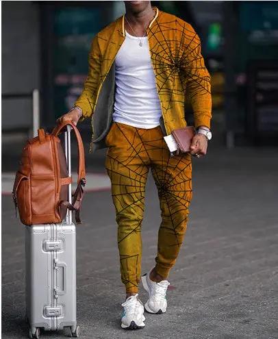 Basic Style Color Matching Two-piece Set Plus Size Cjdropshipping