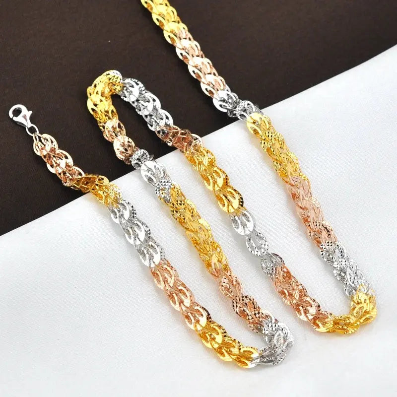 Silver Phoenix Tail Chain Necklace Female Color Gold Necklace Cjdropshipping