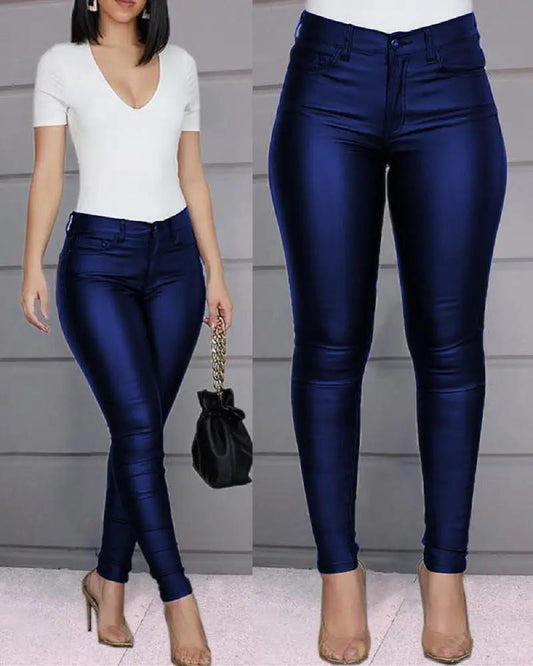 Pure Color Casual Sexy Feet Pants Women Trousers Cjdropshipping