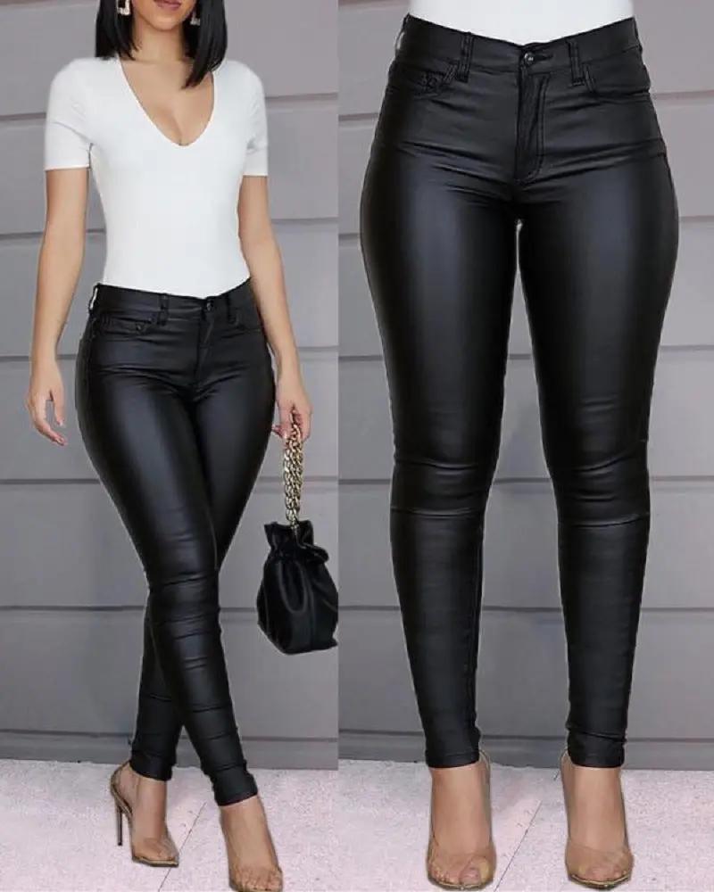 Pure Color Casual Sexy Feet Pants Women Trousers Cjdropshipping