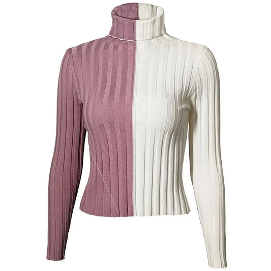 Knitted Long-Sleeved T-Shirt All-Match Bottoming Shirt JNi3 shop