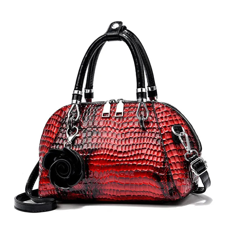 Crocodile pattern shell bag women Cjdropshipping