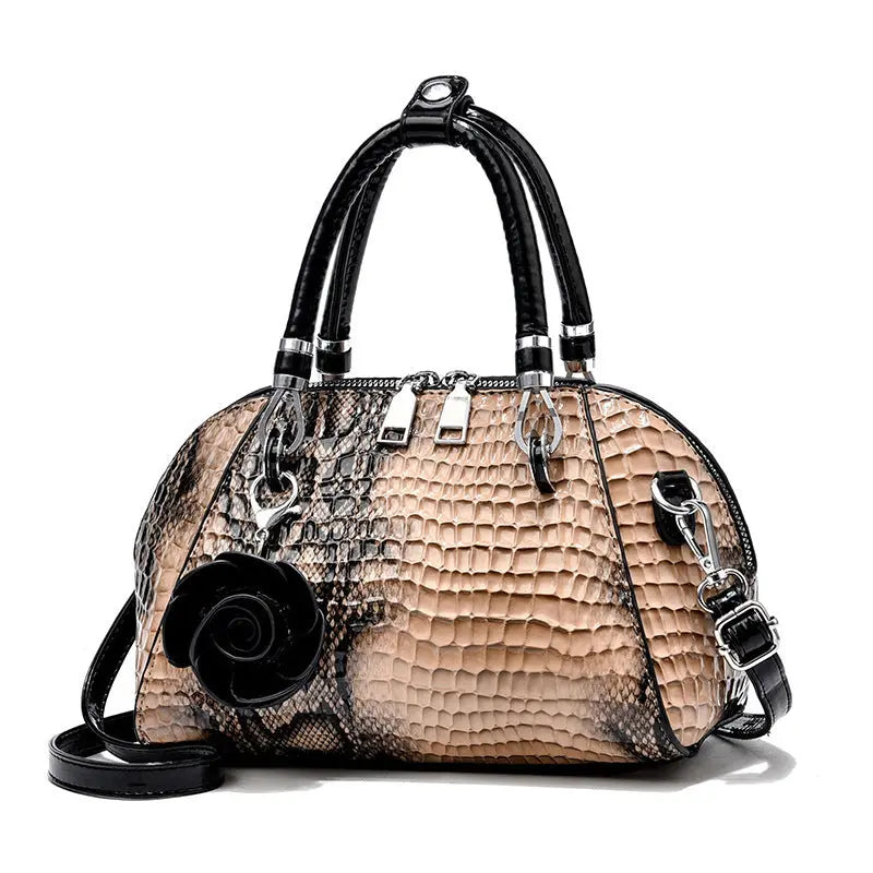 Crocodile pattern shell bag women Cjdropshipping