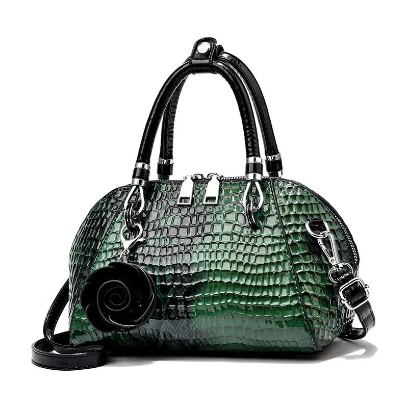 Crocodile pattern shell bag women Cjdropshipping