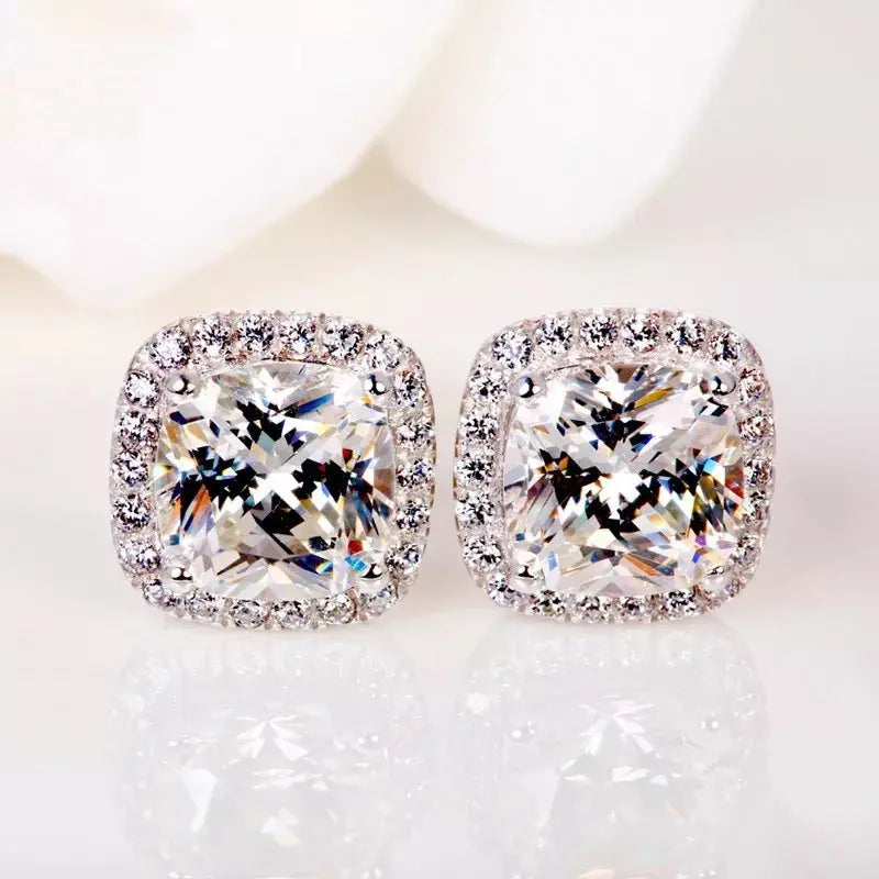Diamond Earrings European And American Retro Cjdropshipping