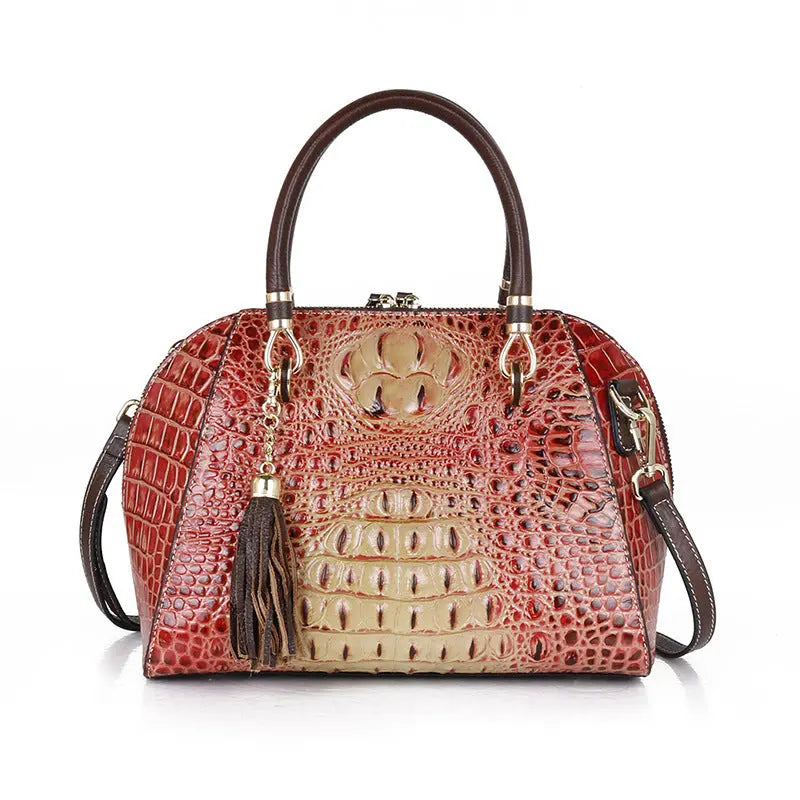 Fashion Top Layer Cowhide Single-Shoulder Messenger Bag Cjdropshipping