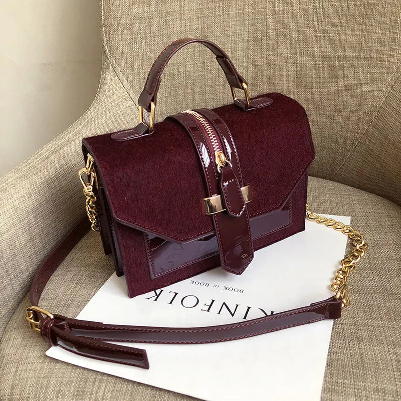 Korean Style Leopard Print Shoulder Bag Crossbody Bags For Women With Zipper Decoration Ladies Chain Handbags JNi3 shop