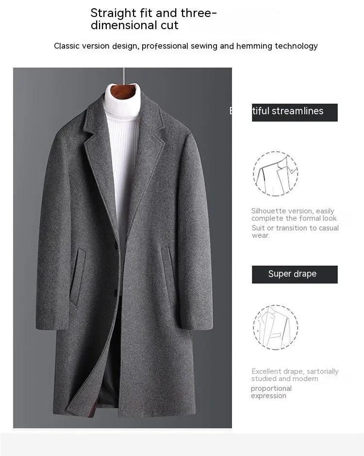 Wool Korean Style Casual Winter Thickened Velvet Woolen Coat Cjdropshipping