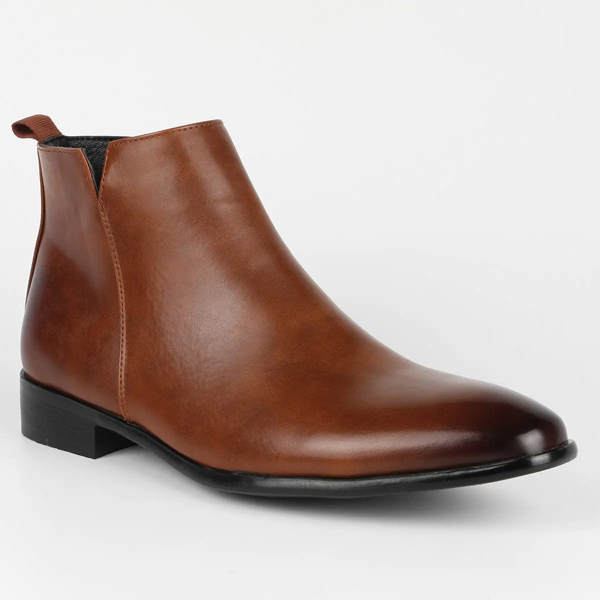 Fashion Men's Square Toe Ankle Boots Dropshipman