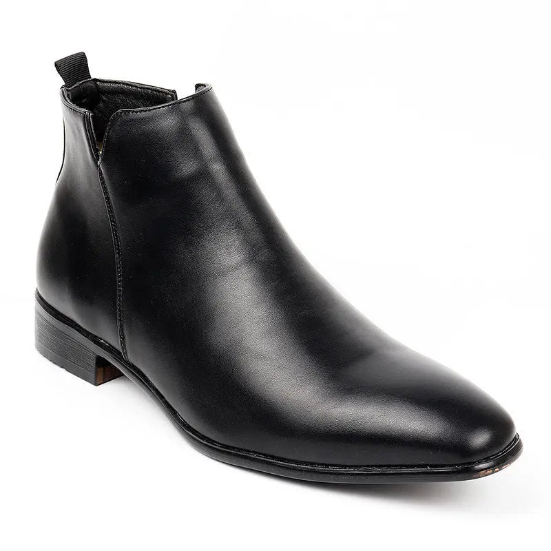Fashion Men's Square Toe Ankle Boots Dropshipman