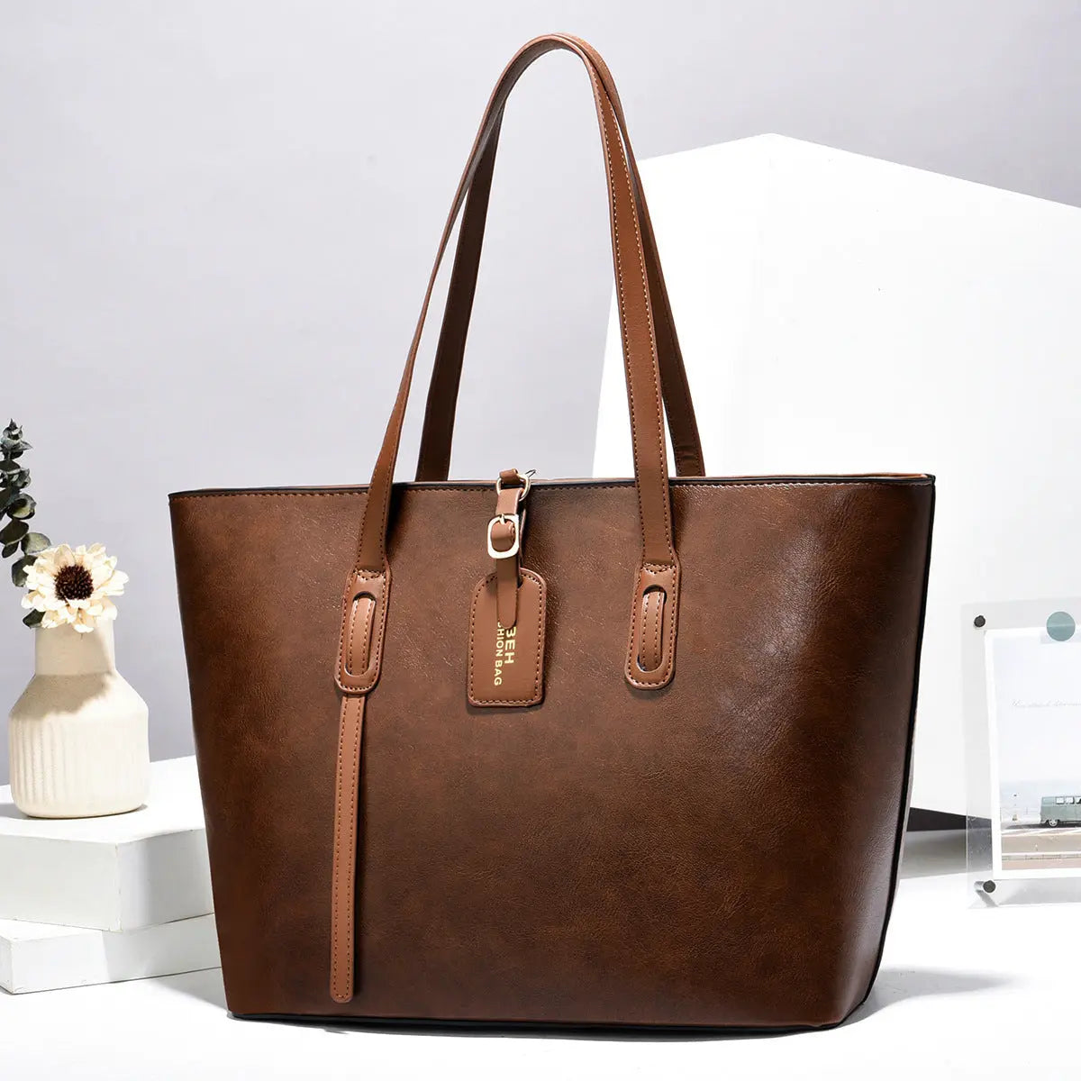 Leather Pattern Shoulder Messenger Bag Versatile High Quality Handbag JNi3 shop