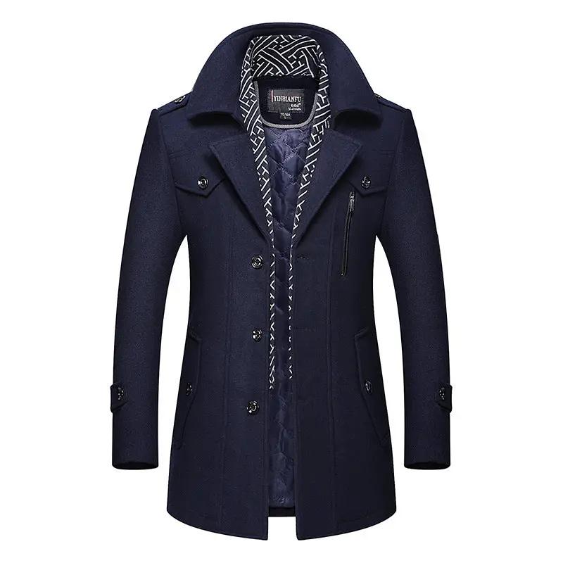 Padded cotton coat and wool coat null