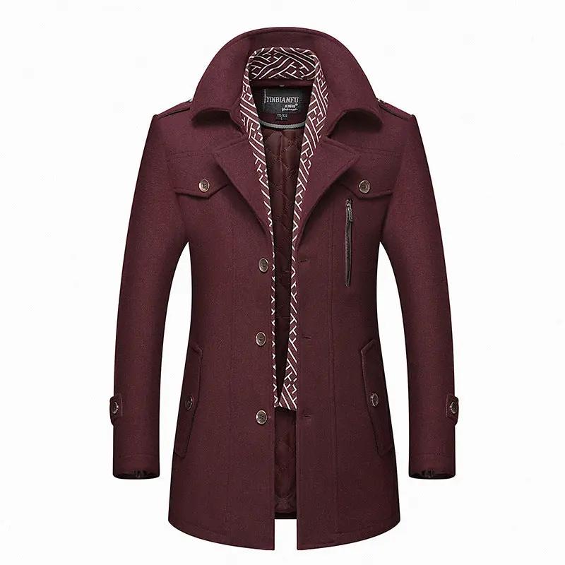 Padded cotton coat and wool coat null