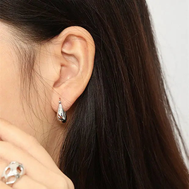 Personalized S925 Sterling Silver For Women Silver Earrings - JNi3 shop