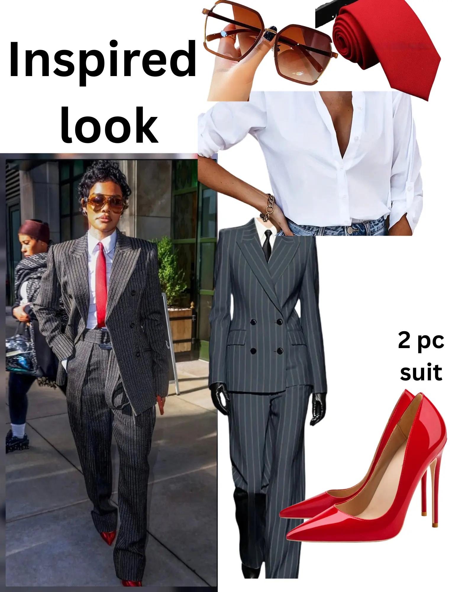 teyana Taylor suit outfit inspired JNi3 shop