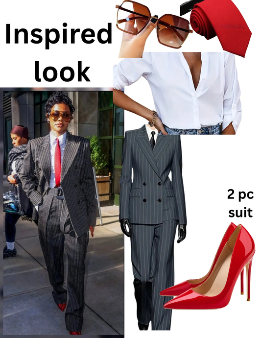 teyana Taylor suit outfit inspired JNi3 shop