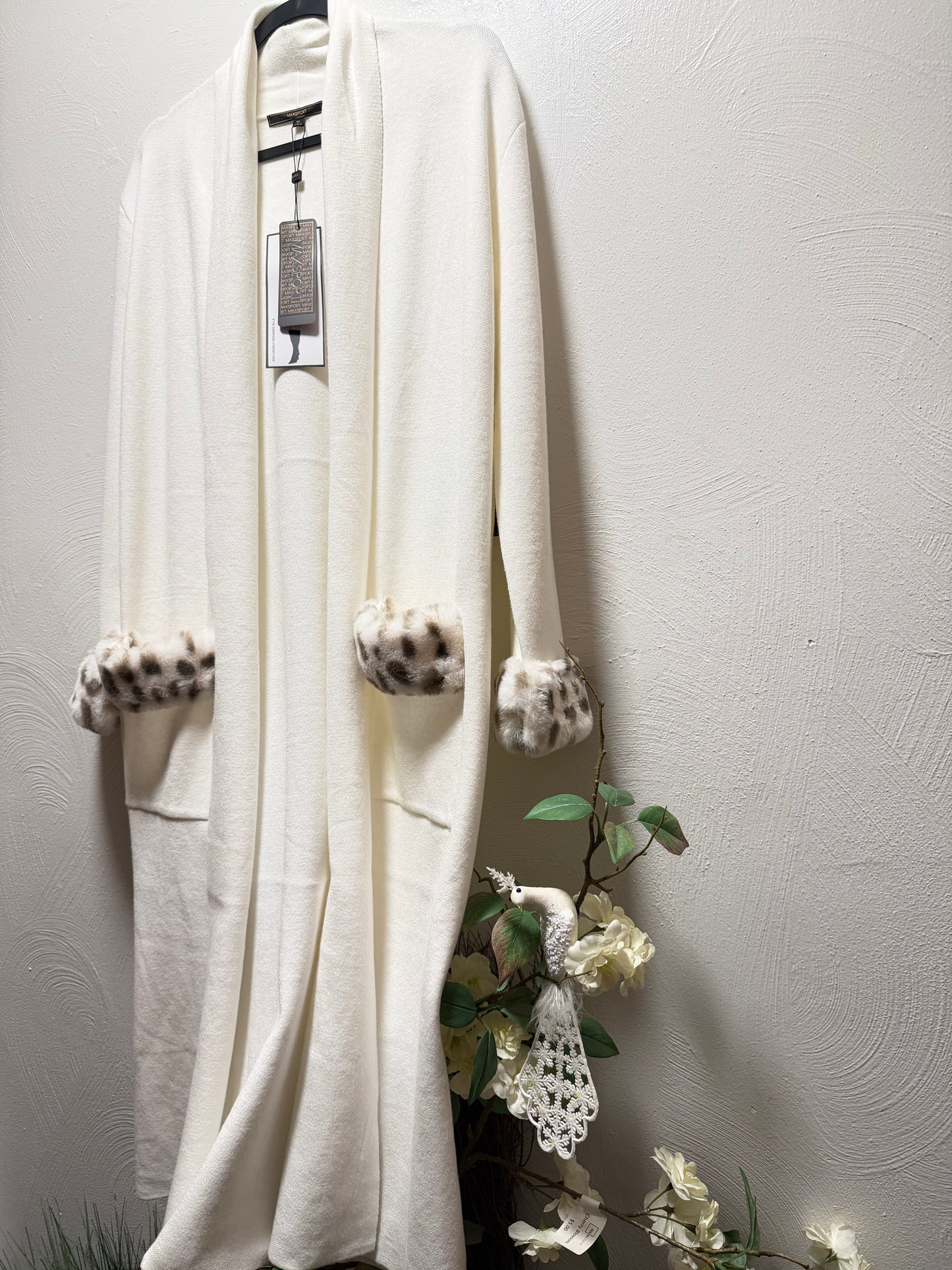 Maxsport long overcoat cardigan