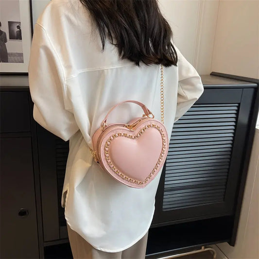 Women's Fashion Large Capacity Chain Shoulder Messenger Bag Dropshipman