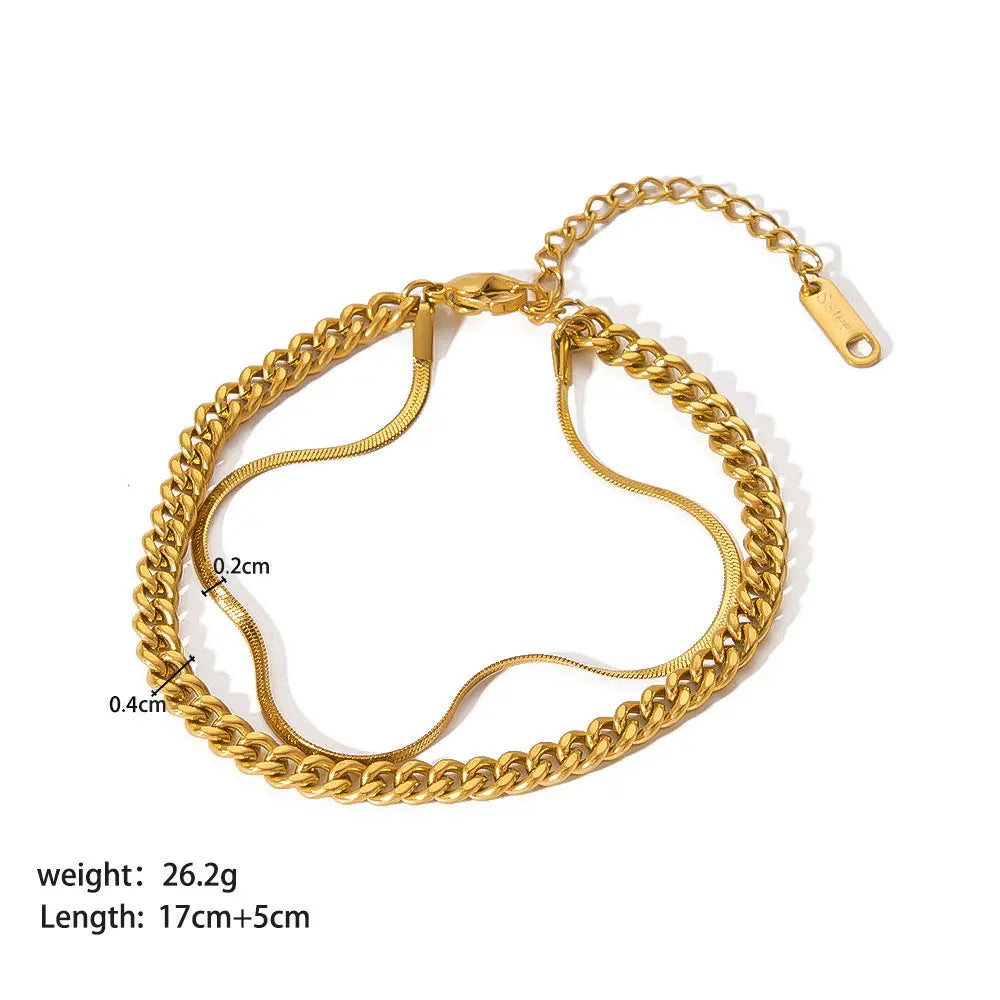Stainless Steel Ornament Bracelet Female Cjdropshipping