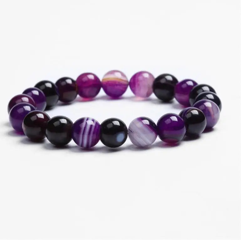 New creative garnet grape stone bracelet woven bracelet jewelry natural stone bracelet JNi3 shop