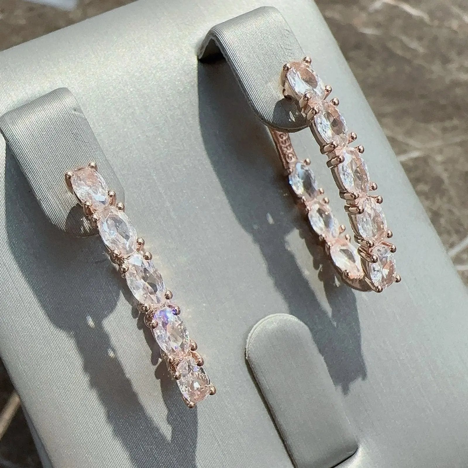 Design Lvzuan V-shaped Personality Affordable Luxury French Texture Temperament Wild Ear Clip JNi3 shop