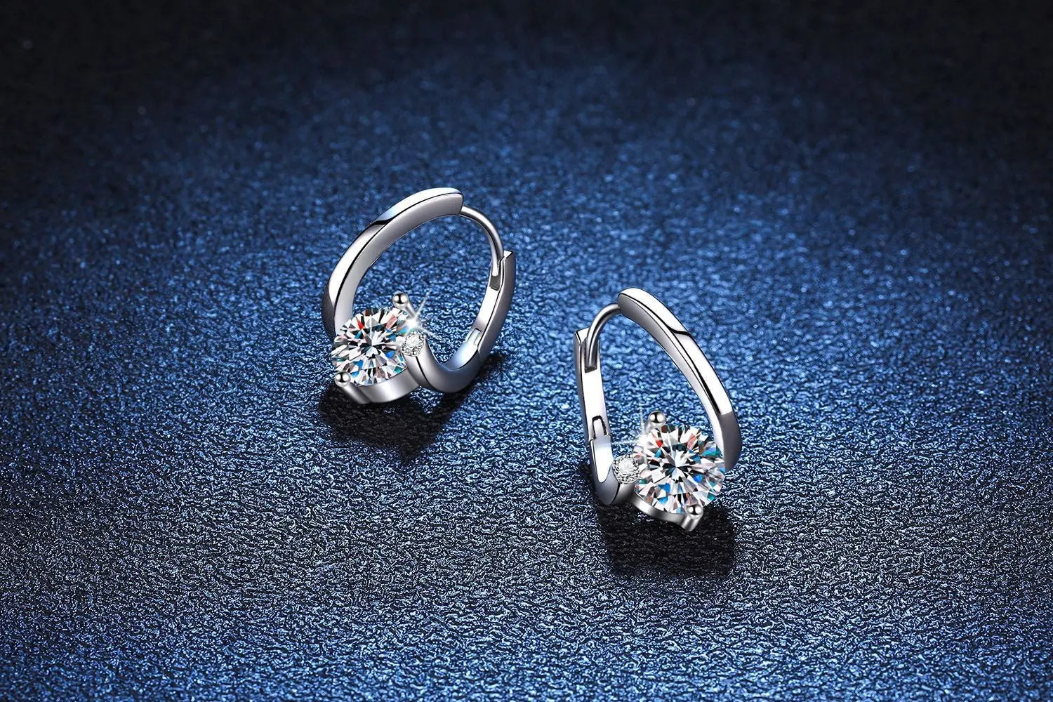 S925 Silver Moissanite Affordable Luxury Earrings - JNi3 shop