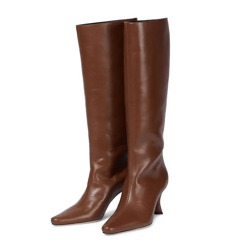New Style Square Head Cowboy Boot Women Dropshipman
