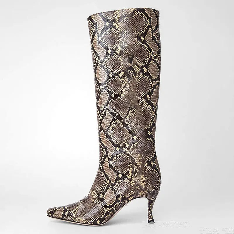 New Style Square Head Cowboy Boot Women Dropshipman