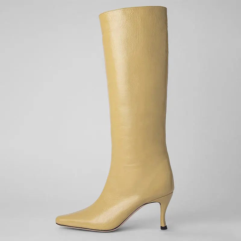 New Style Square Head Cowboy Boot Women Dropshipman