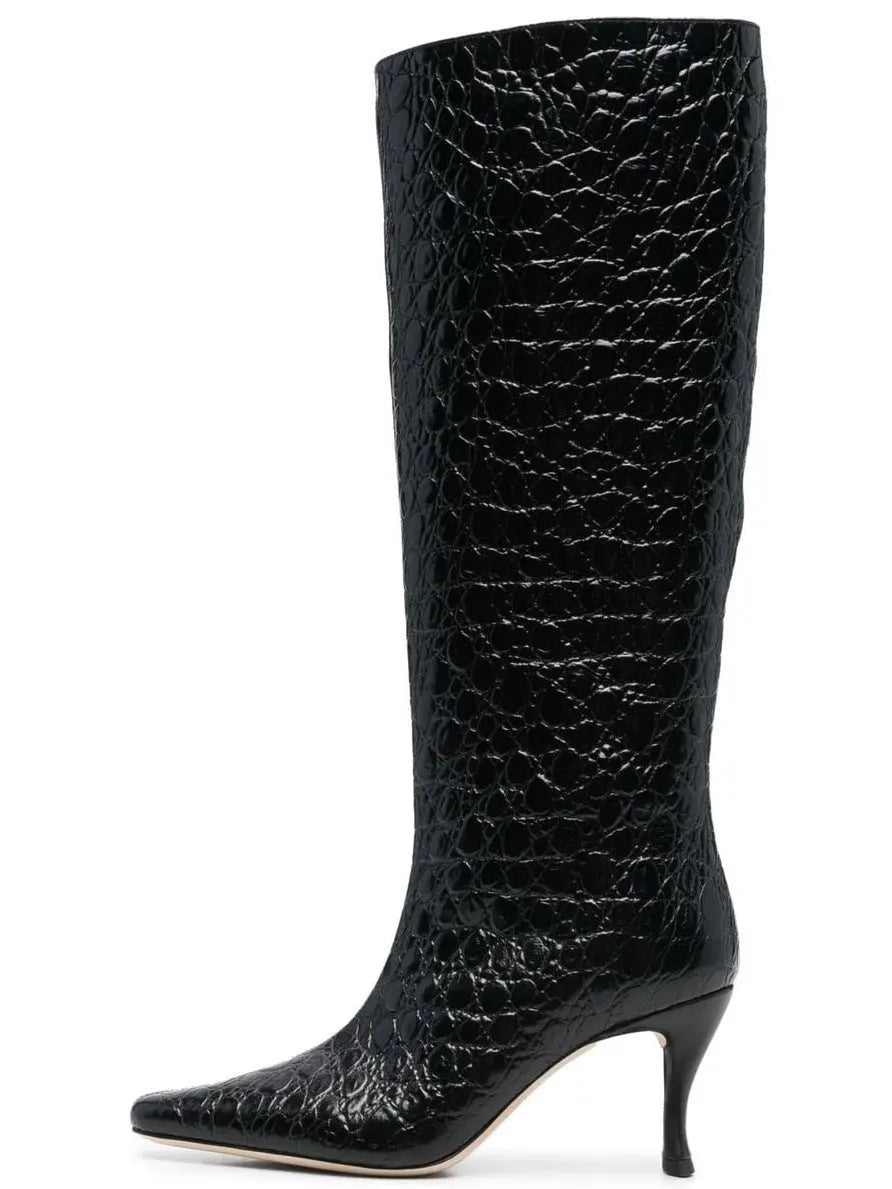 New Style Square Head Cowboy Boot Women Dropshipman