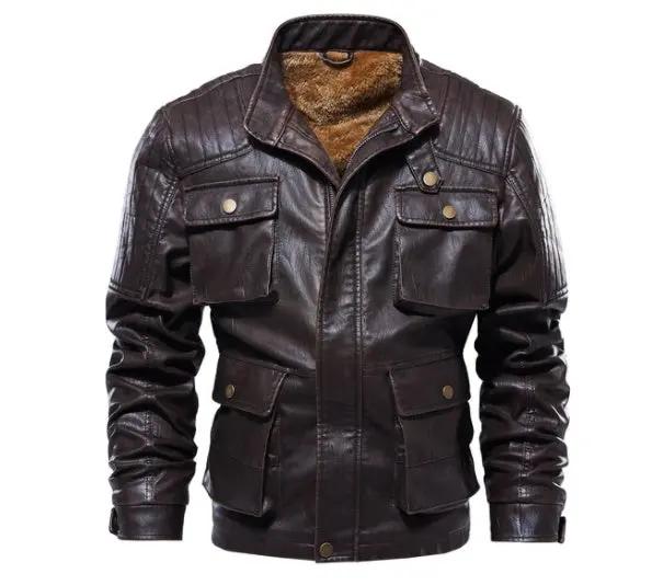 New men's leather clothing Cjdropshipping